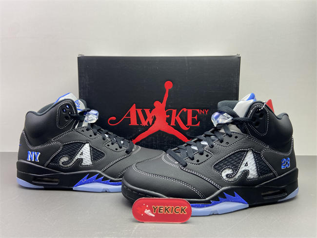 Awake NY x Air Jordan 5 “Racer Blue” DV4982-004