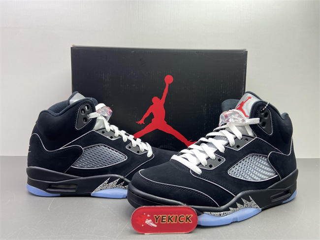 Air Jordan 5 “Black Metallic Reimagined” HF3975-001