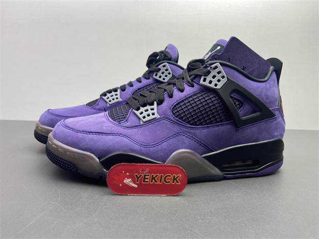 Air Jordan 4 Retro x Travis Scott Purple 766296LN4